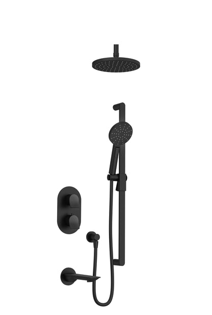 Baril - Profile B46 Trim only for thermostatic pressure balanced shower kit