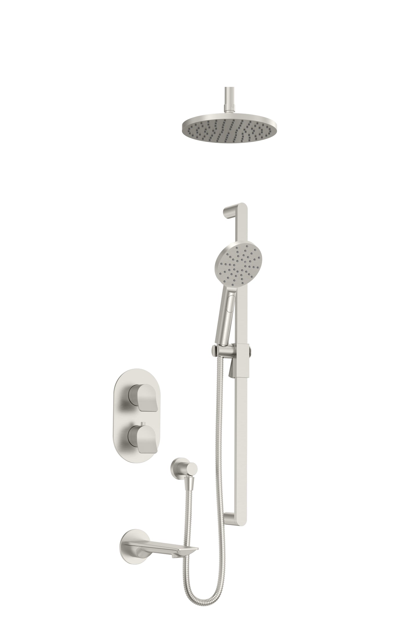 Baril - Profile B46 Complete thermostatic pressure balanced shower kit
