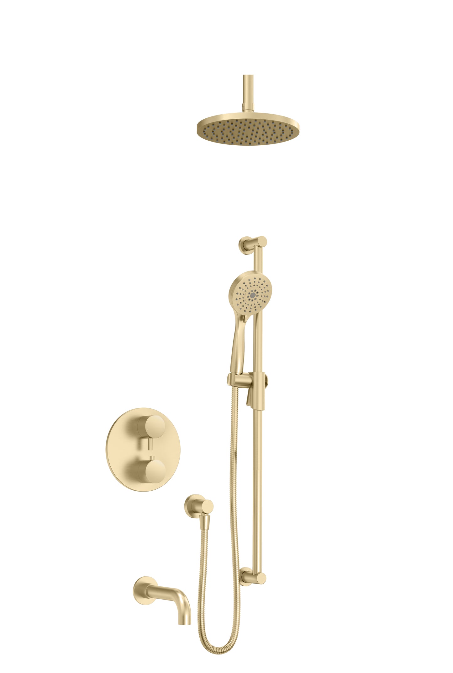 Baril - Zip B66 Trim only for thermostatic pressure balanced shower kit