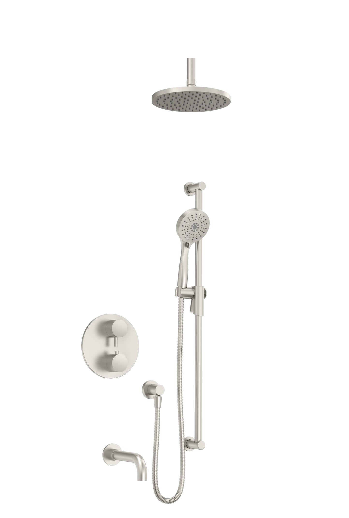 Baril - Zip B66 Trim only for thermostatic pressure balanced shower kit