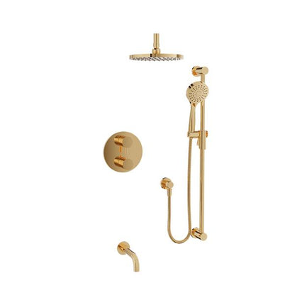 Baril - Zip B66 Complete thermostatic pressure-balanced shower kit