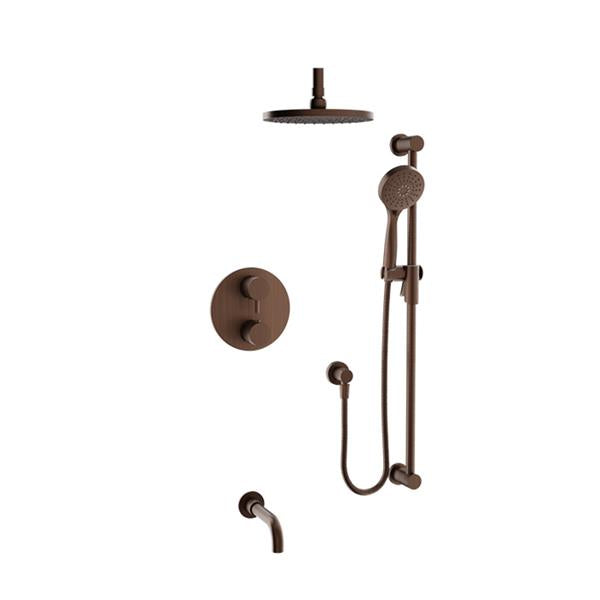 Baril - Zip B66 Complete thermostatic pressure-balanced shower kit