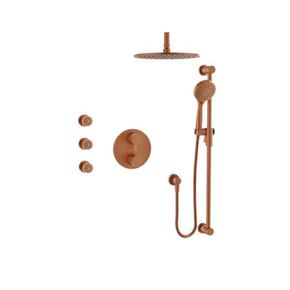 Baril - Zip B66 Complete thermostatic pressure-balanced shower kit