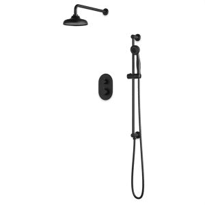 Artos - Classic Thermostatic Shower Trim Kit with Hand Shower on Slide Bar