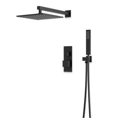 Artos - Edge Thermostatic Shower Trim Kit with Hand Shower