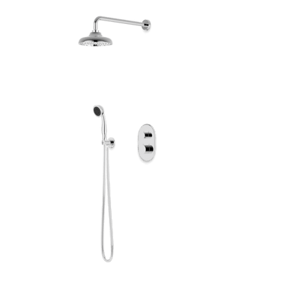Artos - Classic Thermostatic Shower Trim Kit with Hand Shower