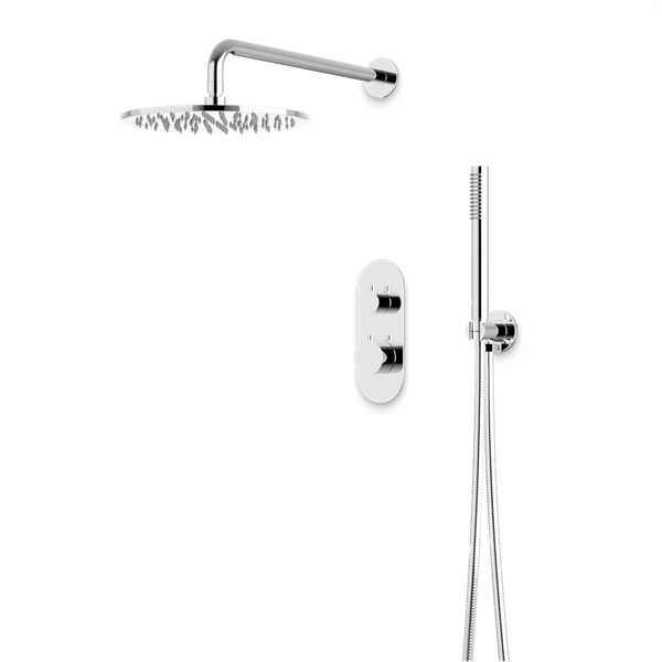 Artos - Opera Thermostatic Shower Trim Kit with Hand Shower