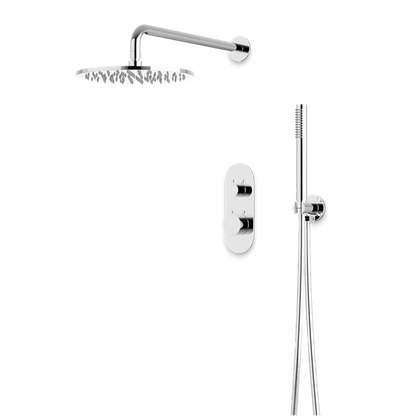 Artos - Opera Thermostatic Shower Trim Kit with Hand Shower