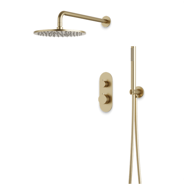 Artos - Opera Thermostatic Shower Trim Kit with Hand Shower
