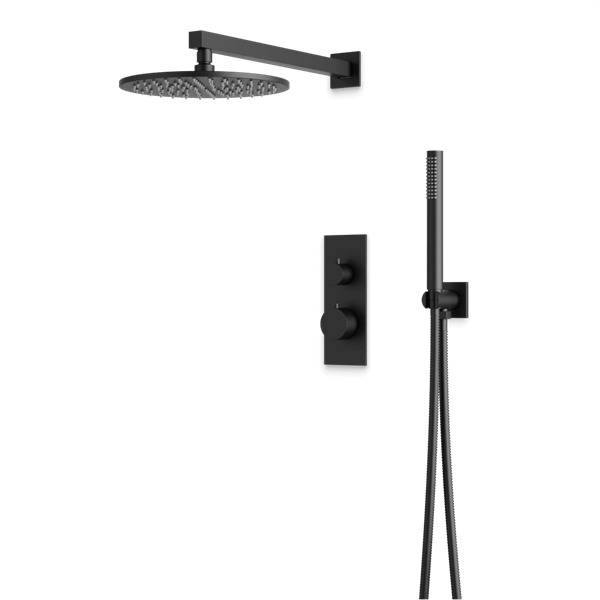 Artos - Otella Thermostatic Shower Trim Kit with Hand Shower