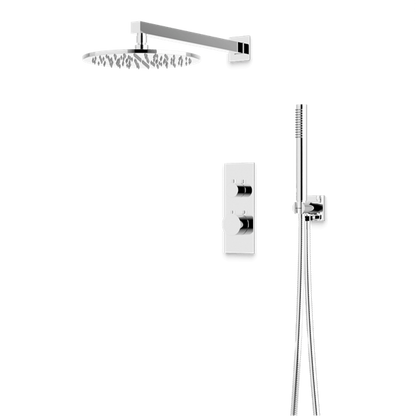 Artos - Otella Thermostatic Shower Trim Kit with Hand Shower