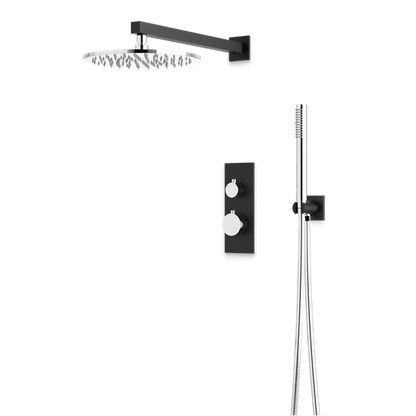 Artos - Otella Thermostatic Shower Trim Kit with Hand Shower