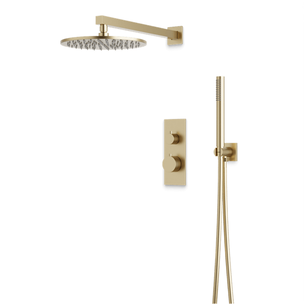 Artos - Otella Thermostatic Shower Trim Kit with Hand Shower