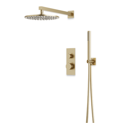 Artos - Otella Thermostatic Shower Trim Kit with Hand Shower