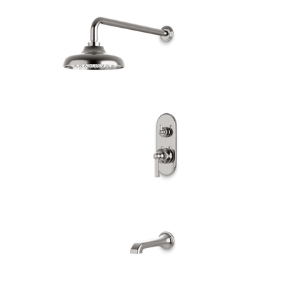 Artos - Classic Thermostatic Shower Trim Kit with Tub Filler