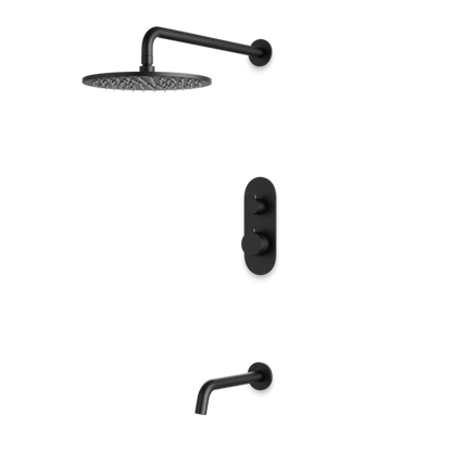 Artos - Opera Thermostatic Shower Trim Kit with Tub Filler