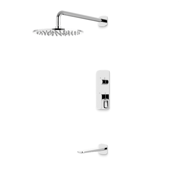 Artos - Harmony Thermostatic Shower Trim Kit with Tub Filler