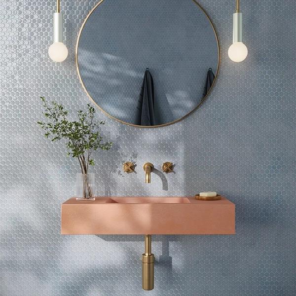 Kast - Pitch Concrete Wall Hung Basin
