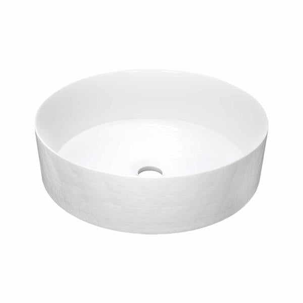 Native Trails - Positano Glass Vessel Bathroom Sink in Bianco