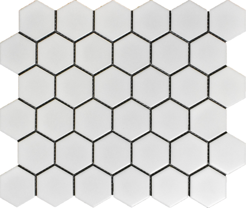 Roca Tile - 12 x 12 ArtisMosaic Hexagon 2 x 2