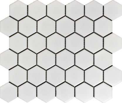 Roca Tile - 12 x 12 ArtisMosaic Hexagon 2 x 2