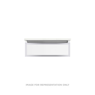 Robern - Profiles Vanity, 24X7.5X21, Plumbing Drawer, Selectable Night Light
