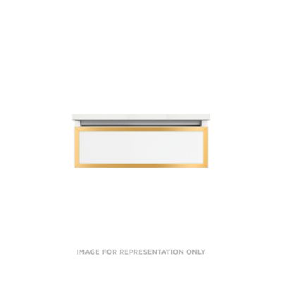 Robern - Profiles Vanity, 24X7.5X21, Plumbing Drawer, Selectable Night Light