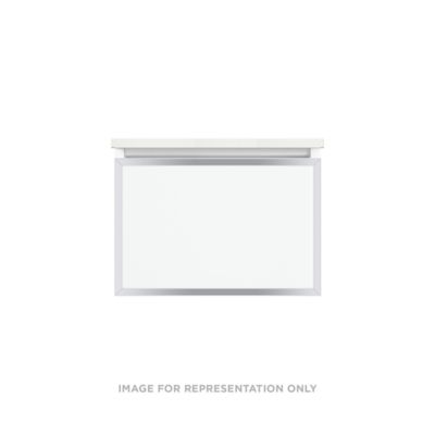 Robern - Profiles Vanity, 24X15X21, Plumbing Drawer, Selectable Night Light