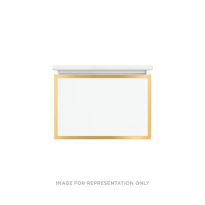 Robern - Profiles Vanity, 24X15X21, Plumbing Drawer, Selectable Night Light
