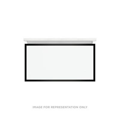 Robern - Profiles Vanity, 30X15X21, Plumbing Drawer, Selectable Night Light