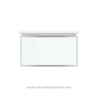 Robern - Profiles Vanity, 30X15X21, Plumbing Drawer, Selectable Night Light