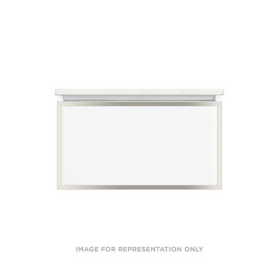 Robern - Profiles Vanity, 30X15X21, Plumbing Drawer, Selectable Night Light
