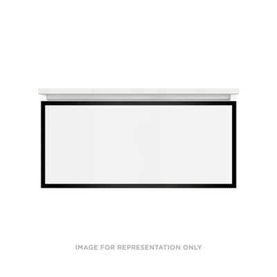 Robern - Profiles Vanity, 36X15X21, Plumbing Drawer, Selectable Night Light
