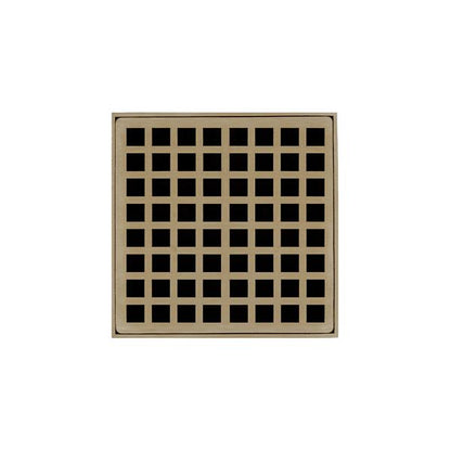 Infinity Drain - 5 x 5 Inch QD 5 Complete Standard Kit