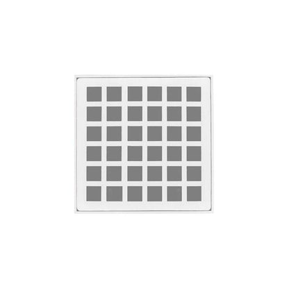 Infinity Drain - 4 x 4 Inch QDB 4 Complete Bonded Kit
