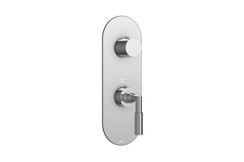 Aquabrass - Geo Trim Set - 2 Way Non Shared for thermostatic valve T12123