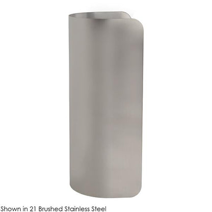 Lacava - Cover Clip-On Decorative Trap Cover Made Of Stainless Steel. W: 4 5/8” D: 4 3/4” H: 11 3/4”