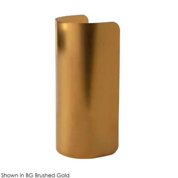 Lacava - Cover Clip-On Decorative Trap Cover Made Of Stainless Steel. W: 4 5/8” D: 4 3/4” H: 11 3/4”