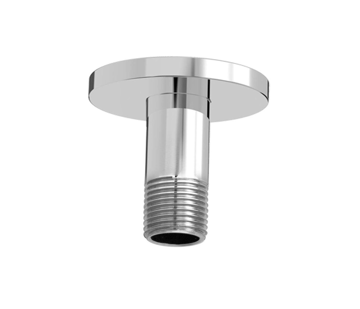 Baril - 3 Inch ceiling mounted shower arm with flange
