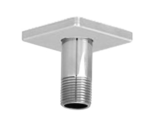 Baril - 3 Inch ceiling mounted shower arm with flange