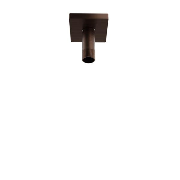 Baril - 3 Inch ceiling mounted shower arm with flange
