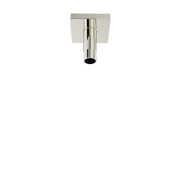 Baril - 3 Inch ceiling mounted shower arm with flange