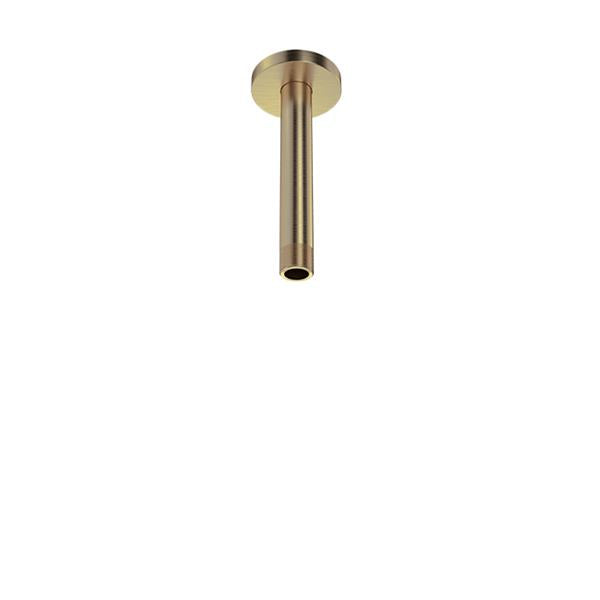 Baril - 6 Inch ceiling mounted shower arm with flange