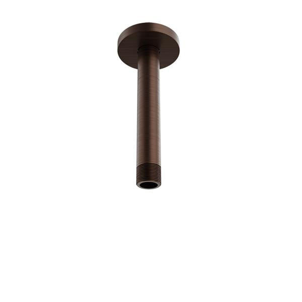 Baril - 6 Inch ceiling mounted shower arm with flange