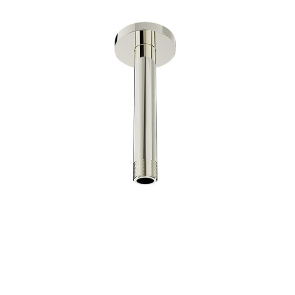 Baril - 6 Inch ceiling mounted shower arm with flange