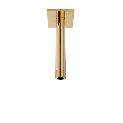 Baril - 6 Inch ceiling mounted shower arm with flange