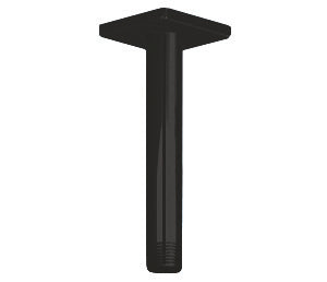 Baril - 6 Inch ceiling mounted shower arm with flange