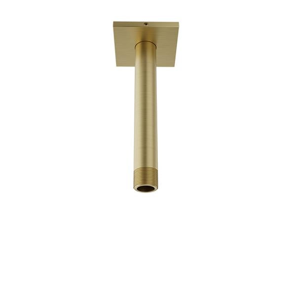 Baril - 6 Inch ceiling mounted shower arm with flange