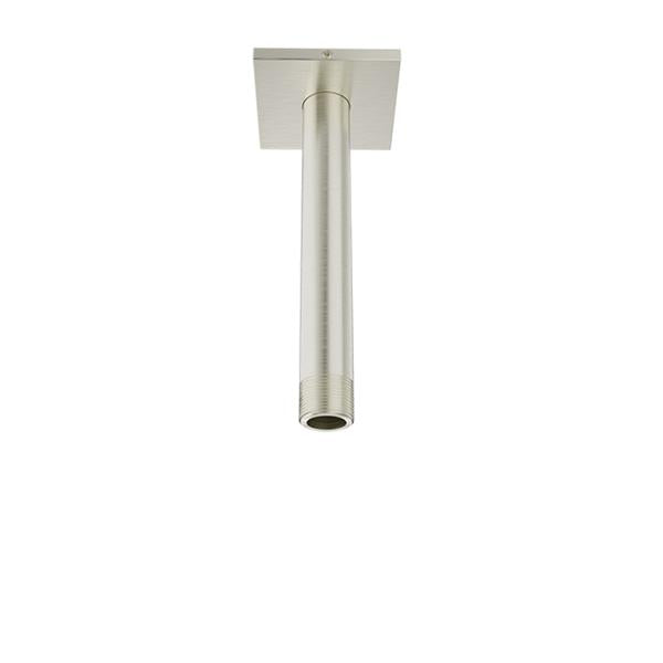 Baril - 6 Inch ceiling mounted shower arm with flange