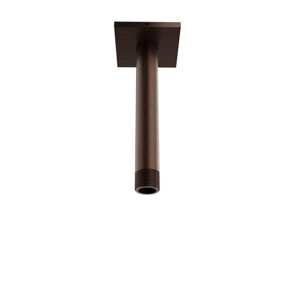 Baril - 6 Inch ceiling mounted shower arm with flange